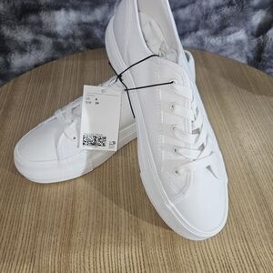 H&M Platform White Sneakers